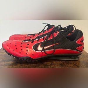 Nike Men’s Monsterfly Red/Black Track Shoes Size 13